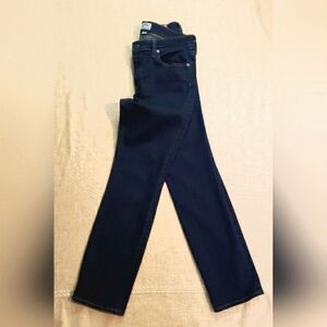 J. Crew Women’s Matchstick Dark-Wash Denim Straight Jeans 27P